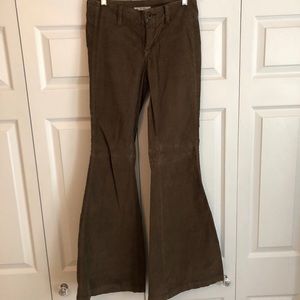 Free People corduroy flared jeans